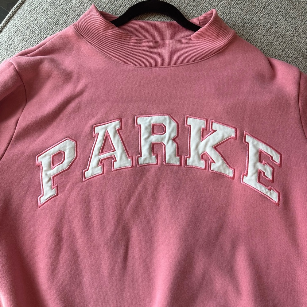 Parke Pink Turtleneck Sweater